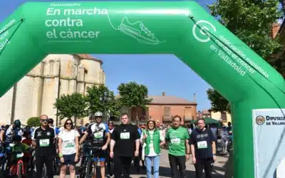 IV Marcha contra el cáncer en Cigales reúne a 500 personas