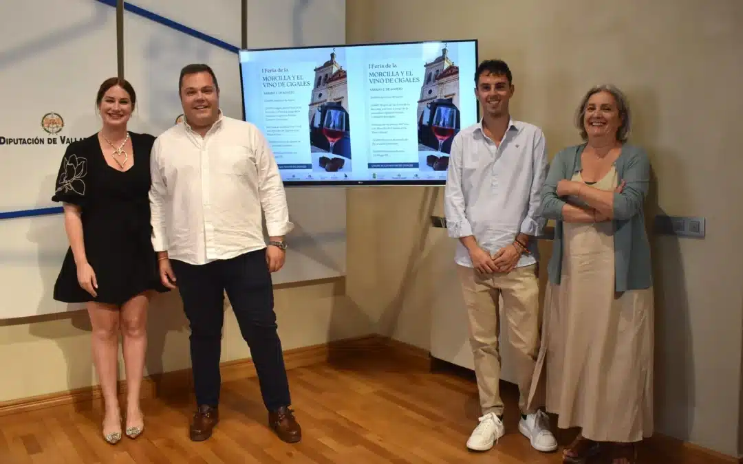 Cigales presenta su I Feria de la morcilla y el vino