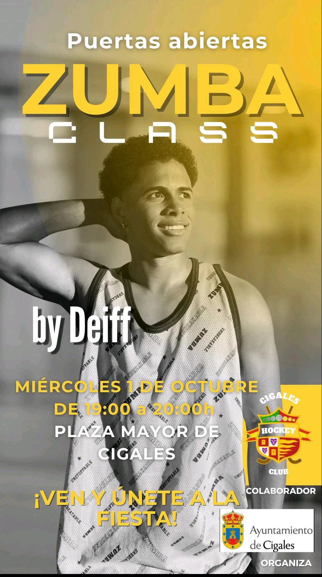 Clase de zumba con Deiff