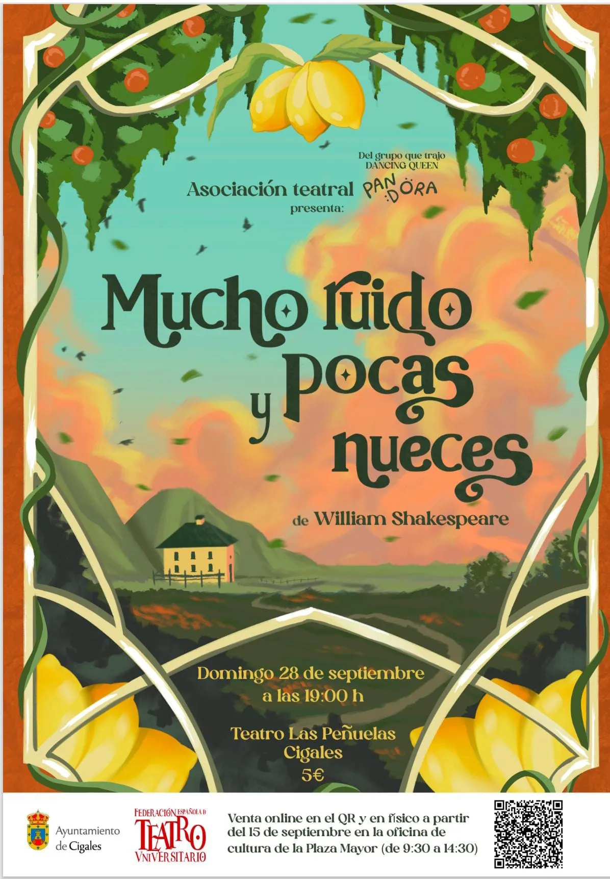 Teatro "Mucho ruido y pocas nueces"