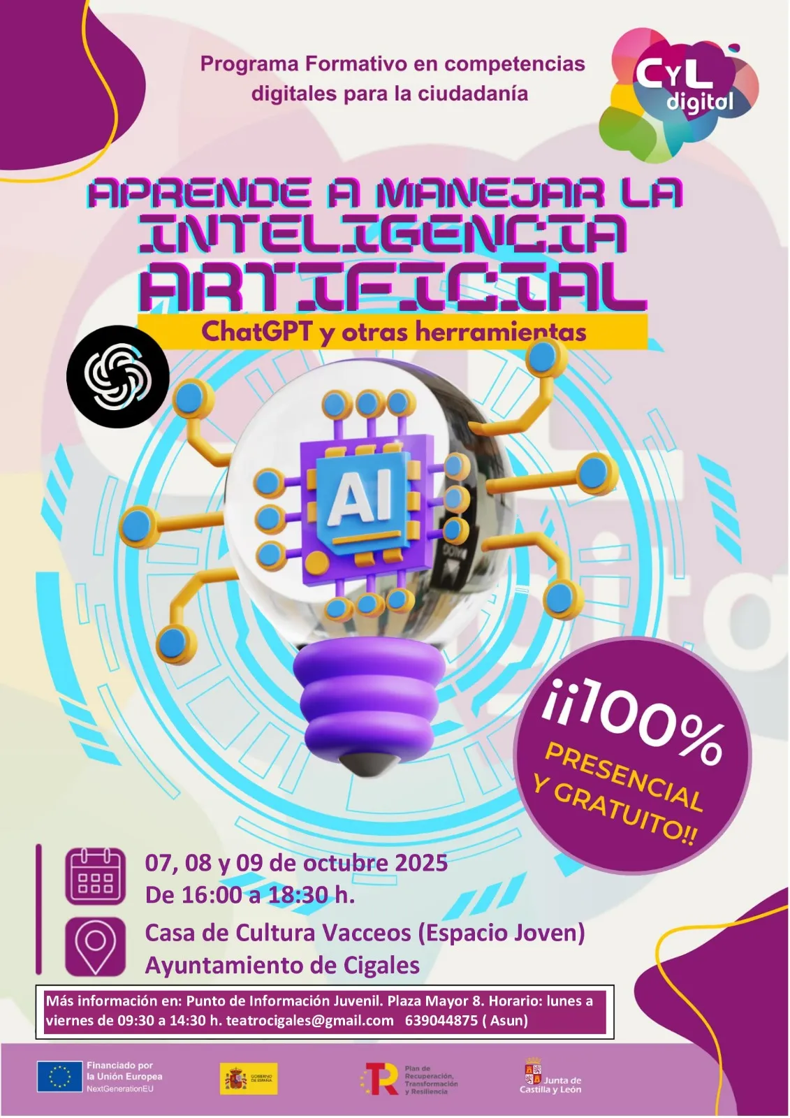 Aprende a manejar la IA