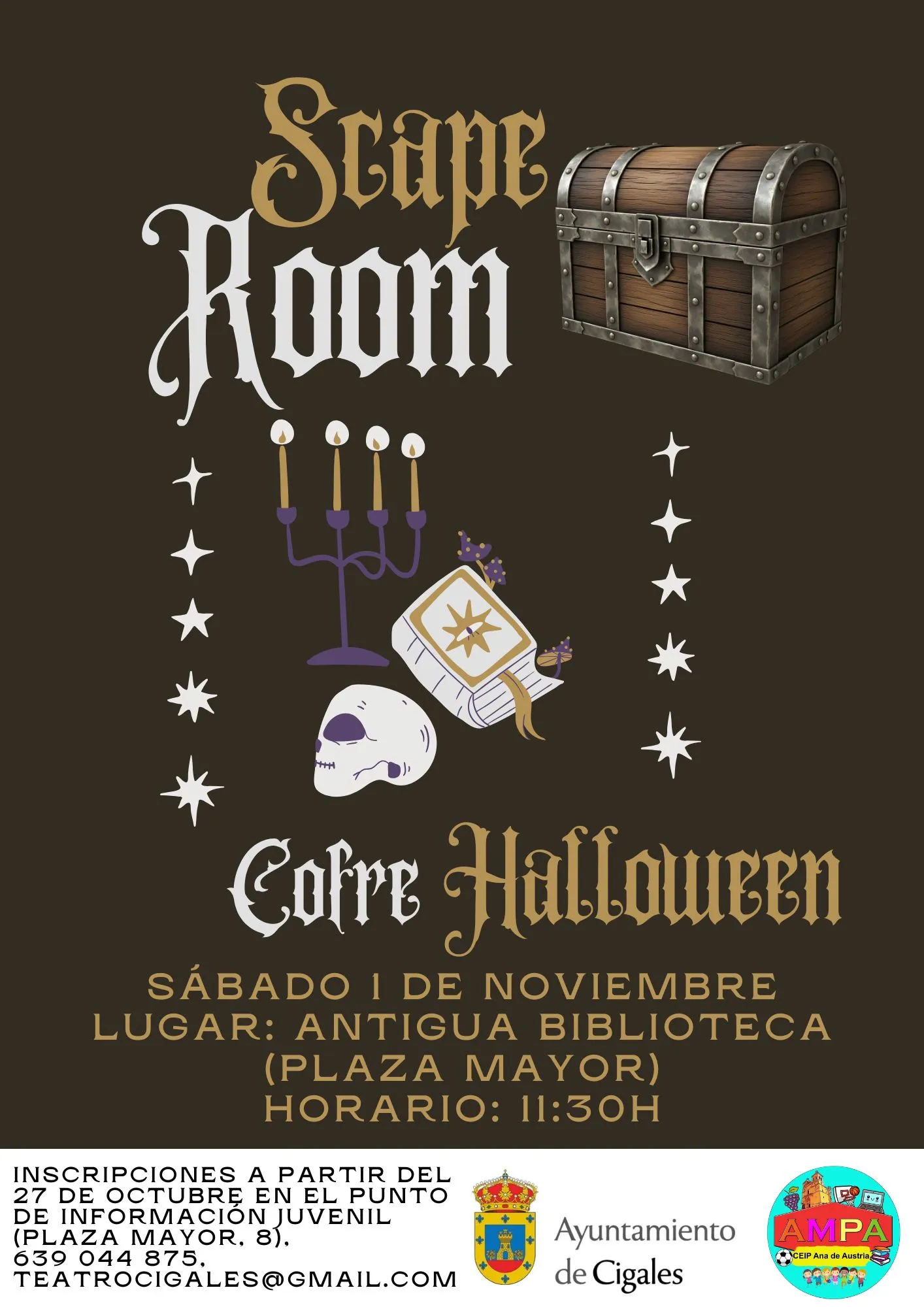 Scape Room Cofre Halloween