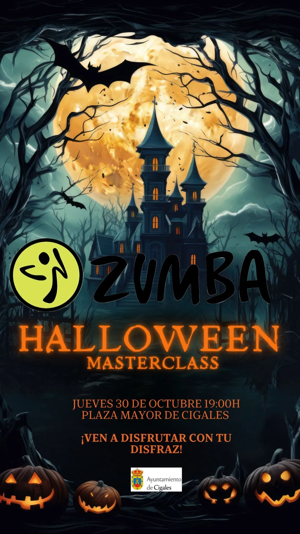 Zumba halloween Masterclass