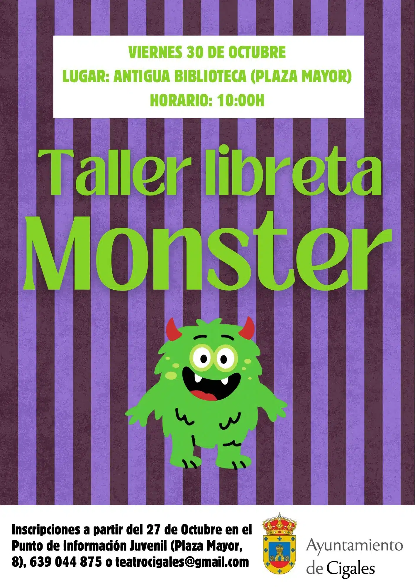 Taller libreta monster