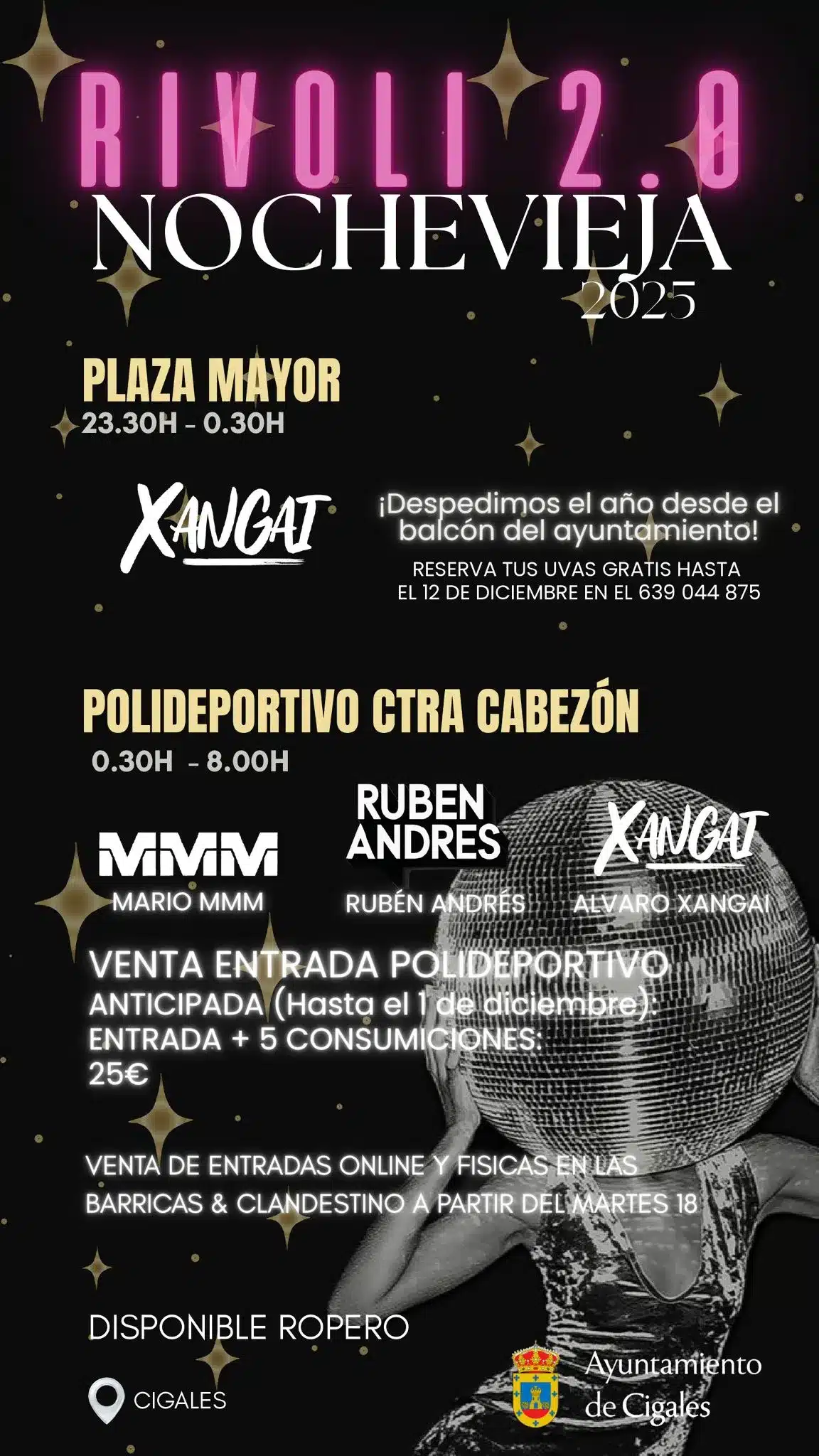 Rivoli 2.0 Nochevieja 2025