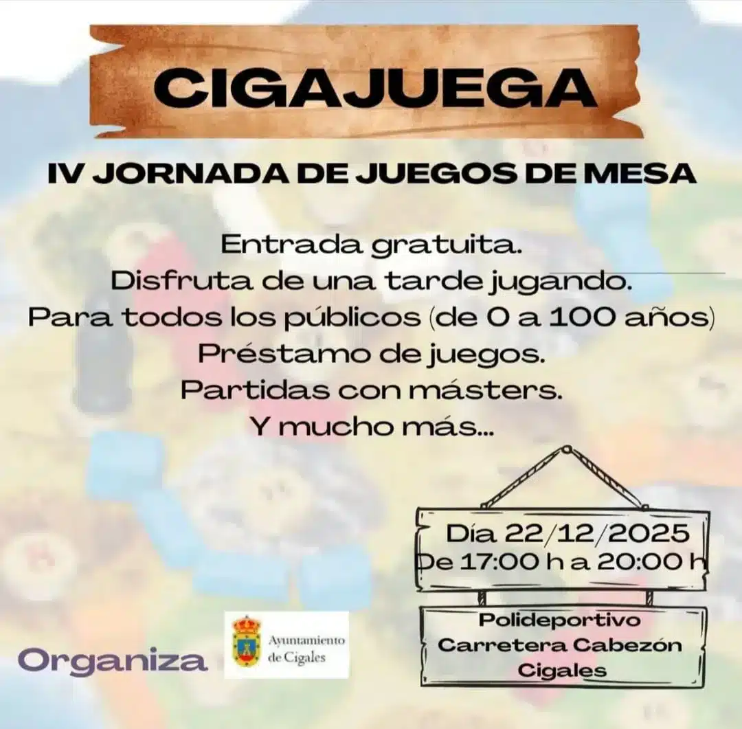 Cigajuega: IV Jornada de juegos de mesa
