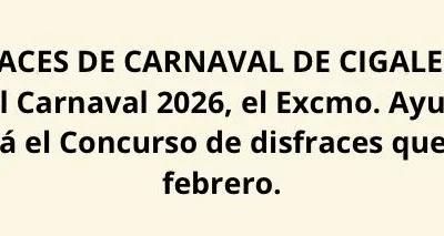BASES DEL CONCURSO DISFRACES DE CARNAVAL DE CIGALES TARDEO PARTY NIGHT