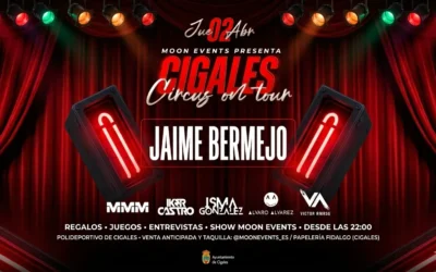Jaime Bermejo encabeza el despliegue de «Circus on Tour» en Cigales